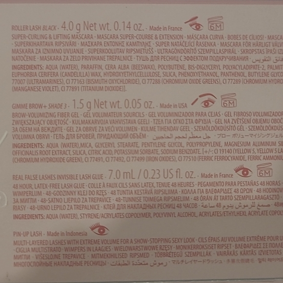 Benefit falsies gift box including mini mascara and gimme brow shade 3 - Picture 5 of 5